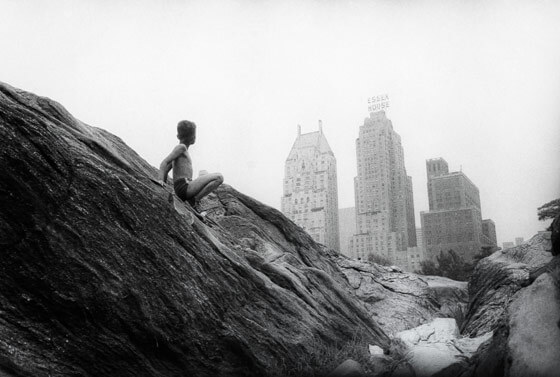 Climbing in Central Park