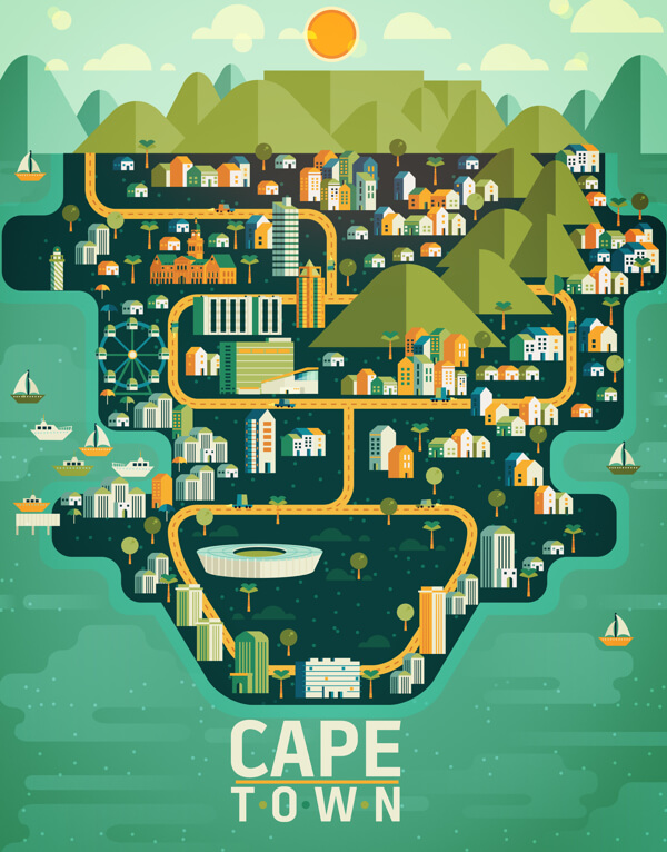 Cape Town, by Aldo Crusher