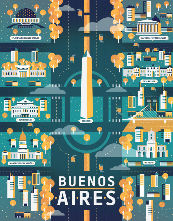 Buenos Aires, by Aldo Crusher