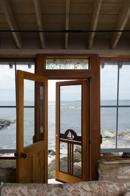 rustic porch