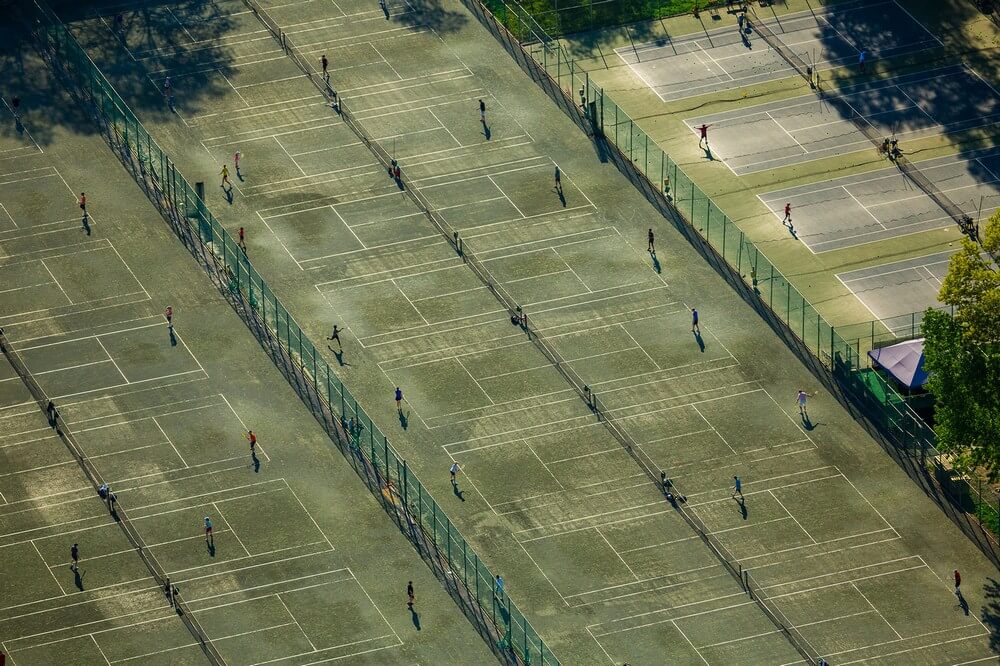 Central Park Tennis Center | George Steinmetz