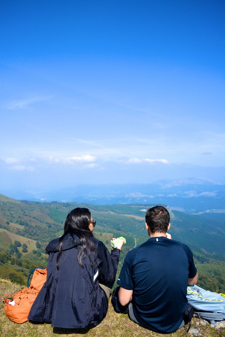 M & P at Gorbea Natural Park, Basque Country, Spain | nycexpeditionist.com