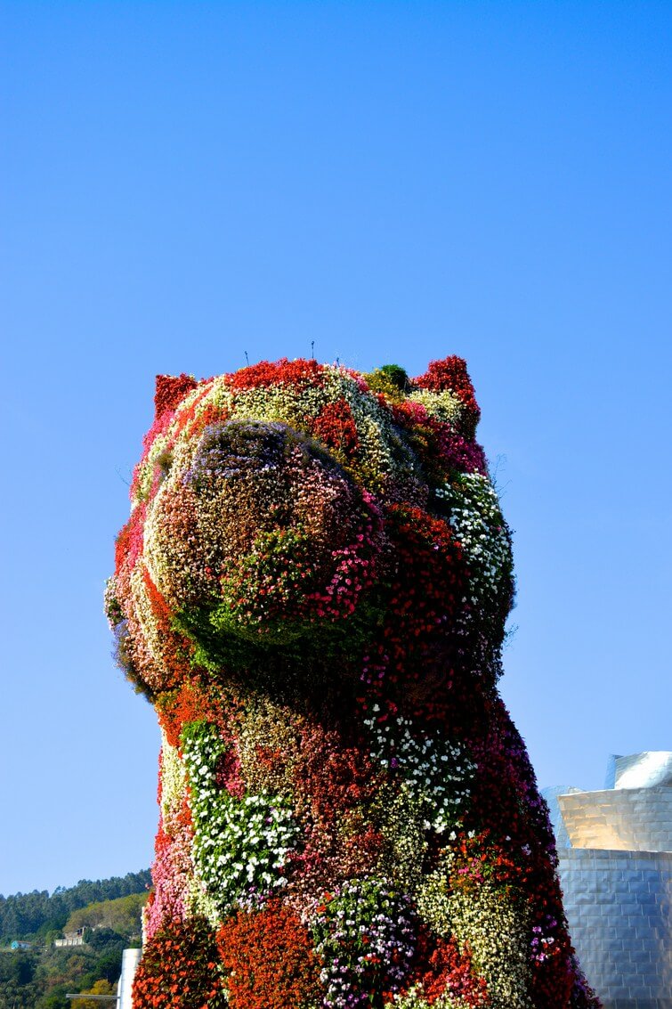 Puppy, by Jeff Koons; The Guggenheim, Bilbao, Basque Country, Spain | nycexpeditionist.com
