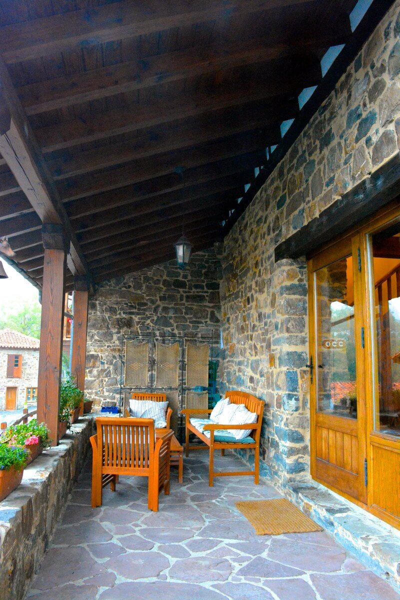 The porch at Las Estaciones, La Casa de las Chimeneas | nycexpeditionist.com